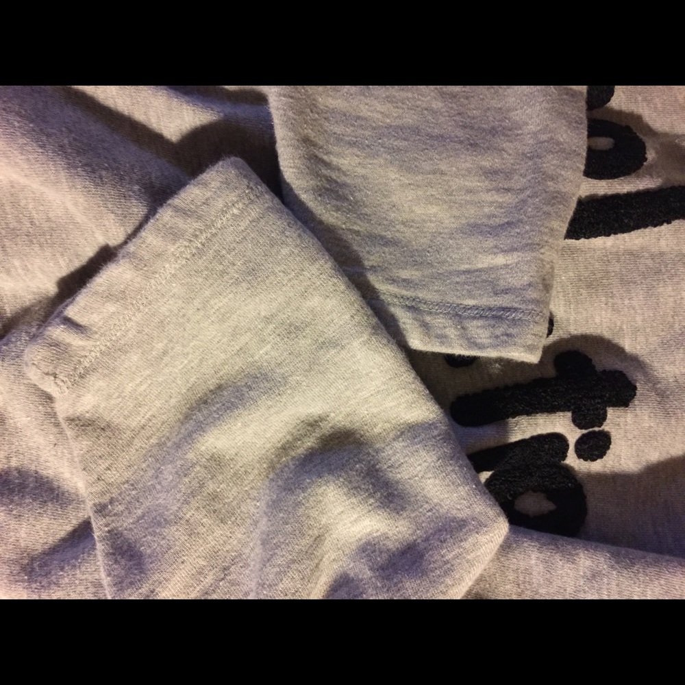 Selected Femme REVOLUTION Grey  Crop Sweatshirt XL - Picture 5 of 6